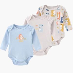 Body bebe - Manches longues - Lot de 3 | Cotonnelle™