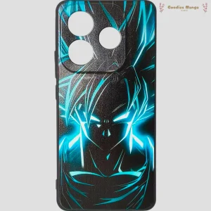 Coque Redmi Note 14 5G – Goku Ombre Néon – Dragon Ball