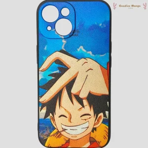 Coque iPhone 15 – Monkey D. Luffy Pose Cœur – One Piece
