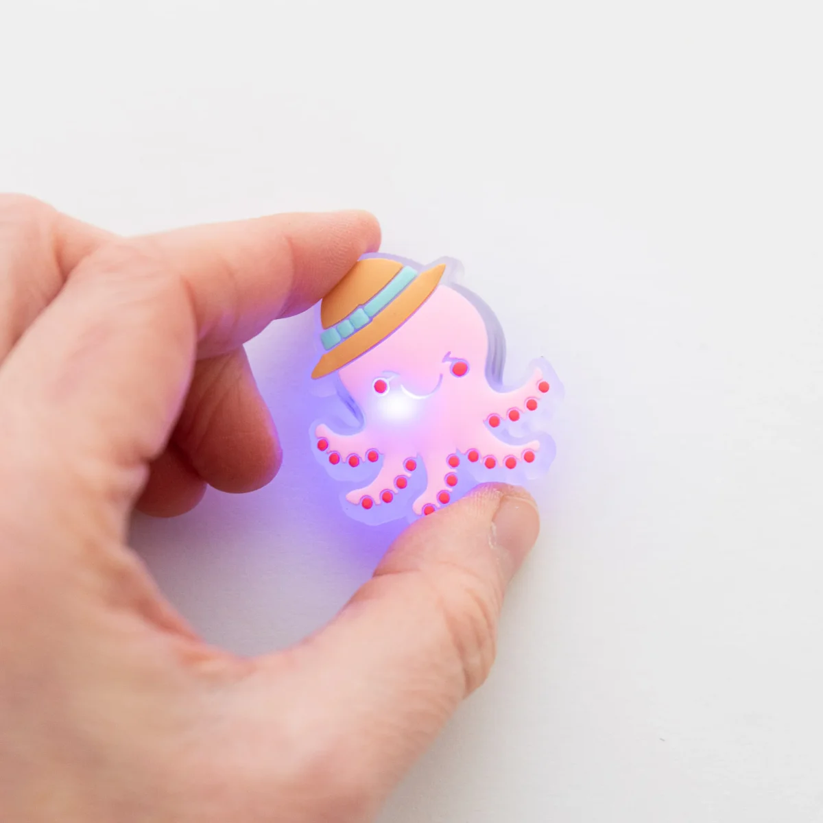 Charm LED Lumineux pour Crocs Pieuvre