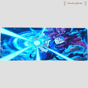 Tapis de souris Gogeta Super Saiyan 4 – Big Bang Kamehameha x100 – Dragon Ball